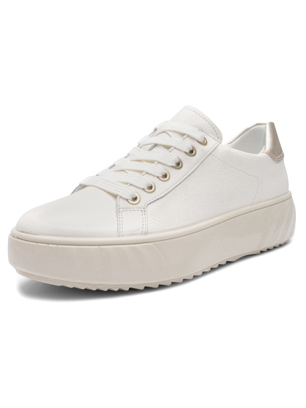 Sneaker Monaco cream platin